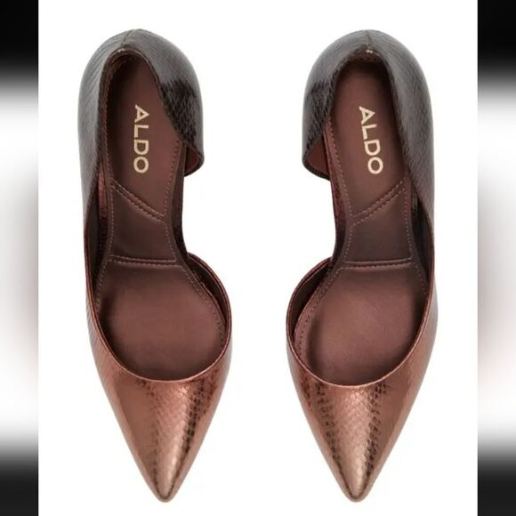 BRAND NEW ALDO LEOPARD POINTY TOE HIGH HEEL STILETTO PUMP G1 - Picture 12 of 16